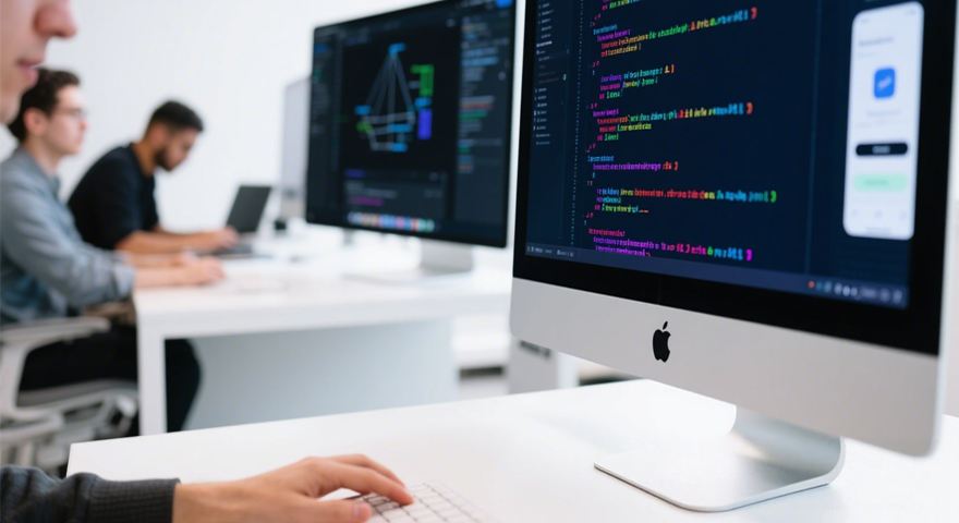 Custom Software Development illustration